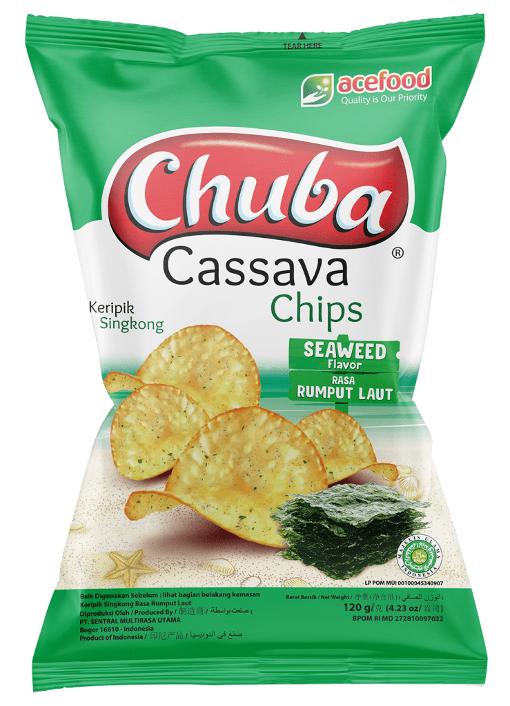 Chuba Cassava Chips Seaweed Flavour X G Cibus Foods