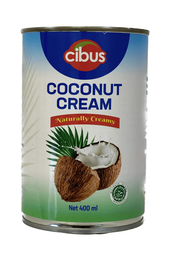 Cibus Coconut Cream 400ml Can with Easy Open Lid (24 x 400ml) Cibus Foods