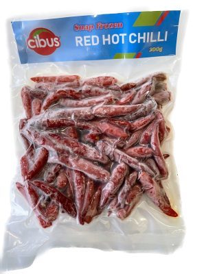 Snap Frozen Red Hot Chilli