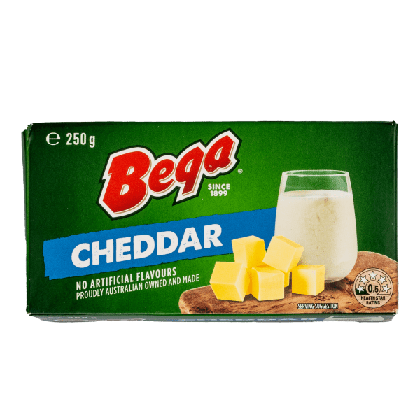 Bega Cheddar Block (24 x 250G)