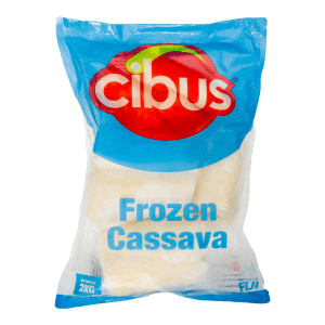 Cibus Frozen Cassava Whole Pieces 2kg