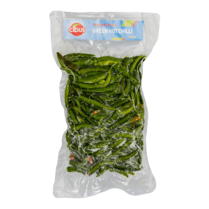 Cibus Snap Frozen Green Hot Chilli