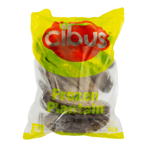 Cibus Frozen Plantain from Fiji (10 x 2kg bags)
