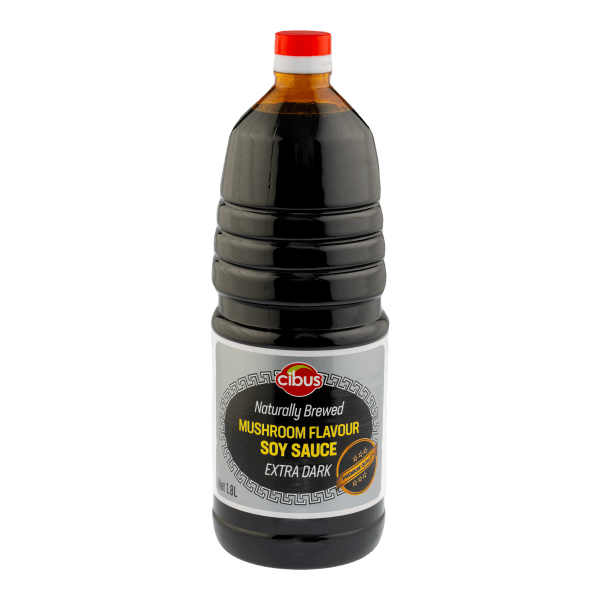 Cibus Superior Extra Dark Mushroom Soy Sauce (6 x 1.8L)