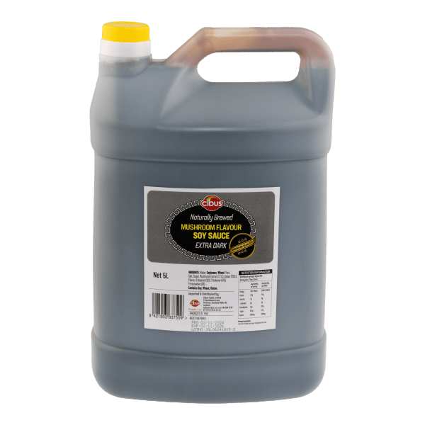 Cibus Superior Extra Dark Mushroom Soy Sauce (4 x 5L)
