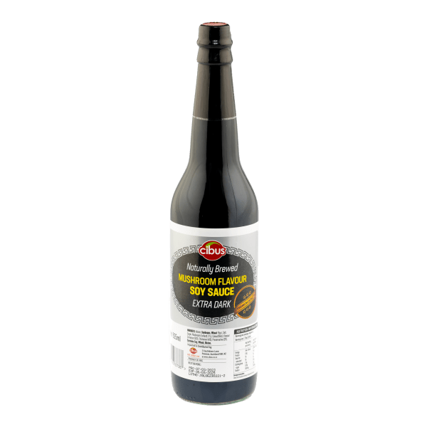 Cibus Superior Extra Dark Mushroom Soy Sauce (12 x 625ml)