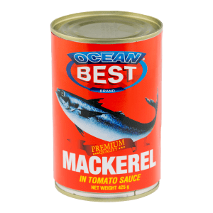 Ocean Best Mackerel in Tomato Sauce (24 x 425g)