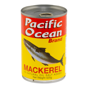 Pacific Ocean Mackerel in Natural Oil 425gm (24 x 425g)