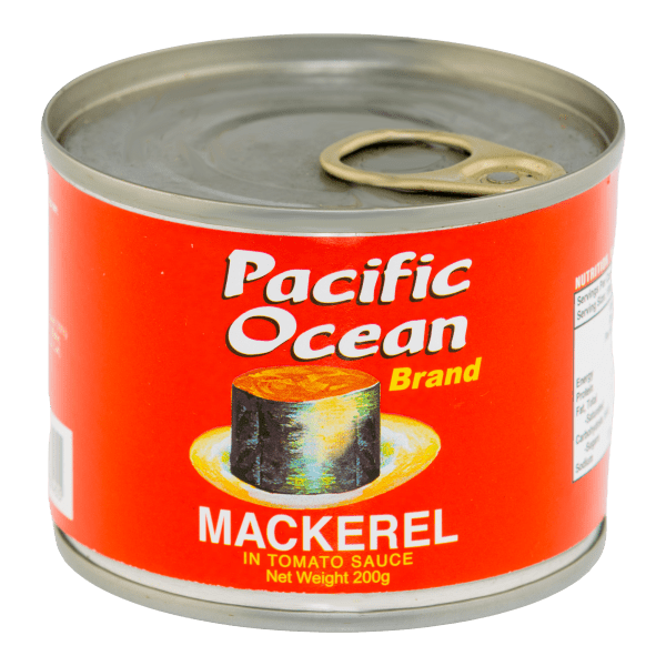 Pacific Ocean Mackerel in Tomato Sauce (48 x 200g)