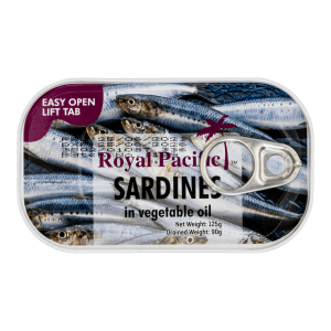 Royal Pacific Sardines in Oil (50 x 125g)
