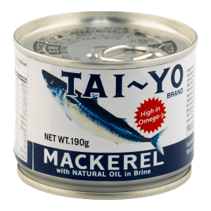 Tai-yo Mackerel in Brine (48 x 190g)