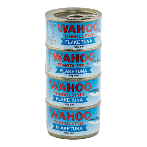 Wahoo Tongol Style Tuna Flake - 4 pack (48 x 95g)