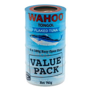 Wahoo Tongol Style Tuna Flakes - 4 pack (48 x 185g)